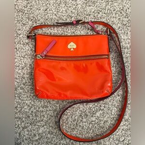 Kate Spade Orange Crossbody Bag